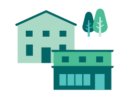 commercial buildings