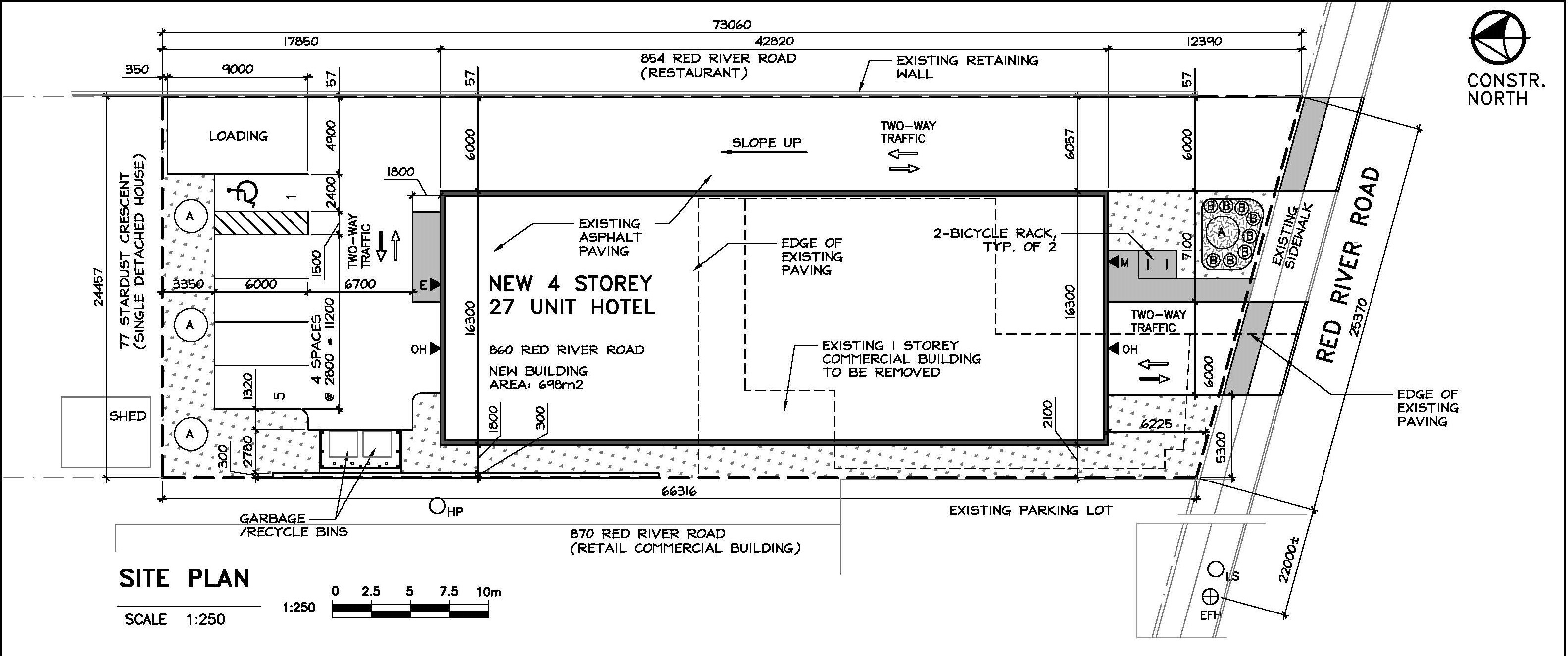 Applicant's Site Sketch