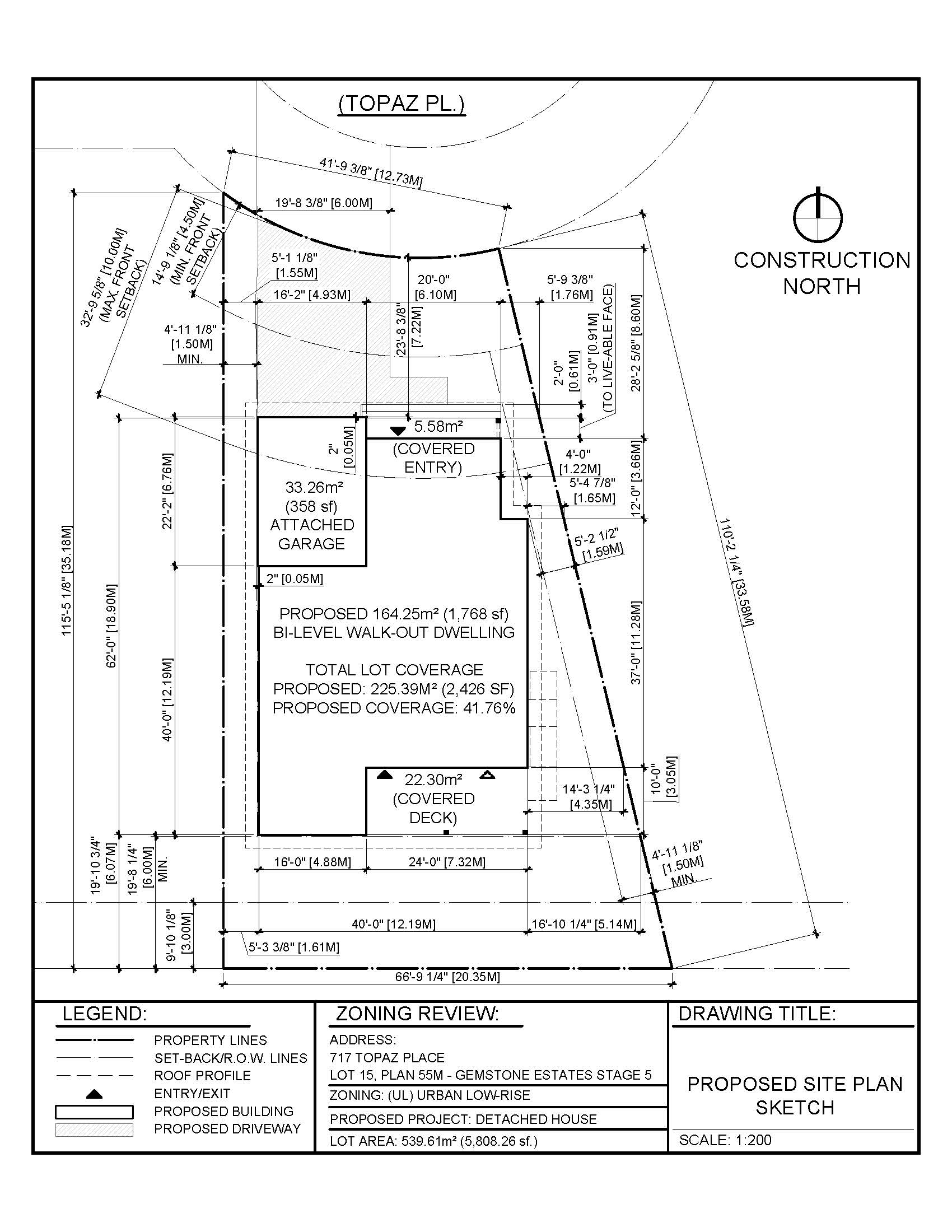 Applicant's Site Sketch Applicant's Site Sketch