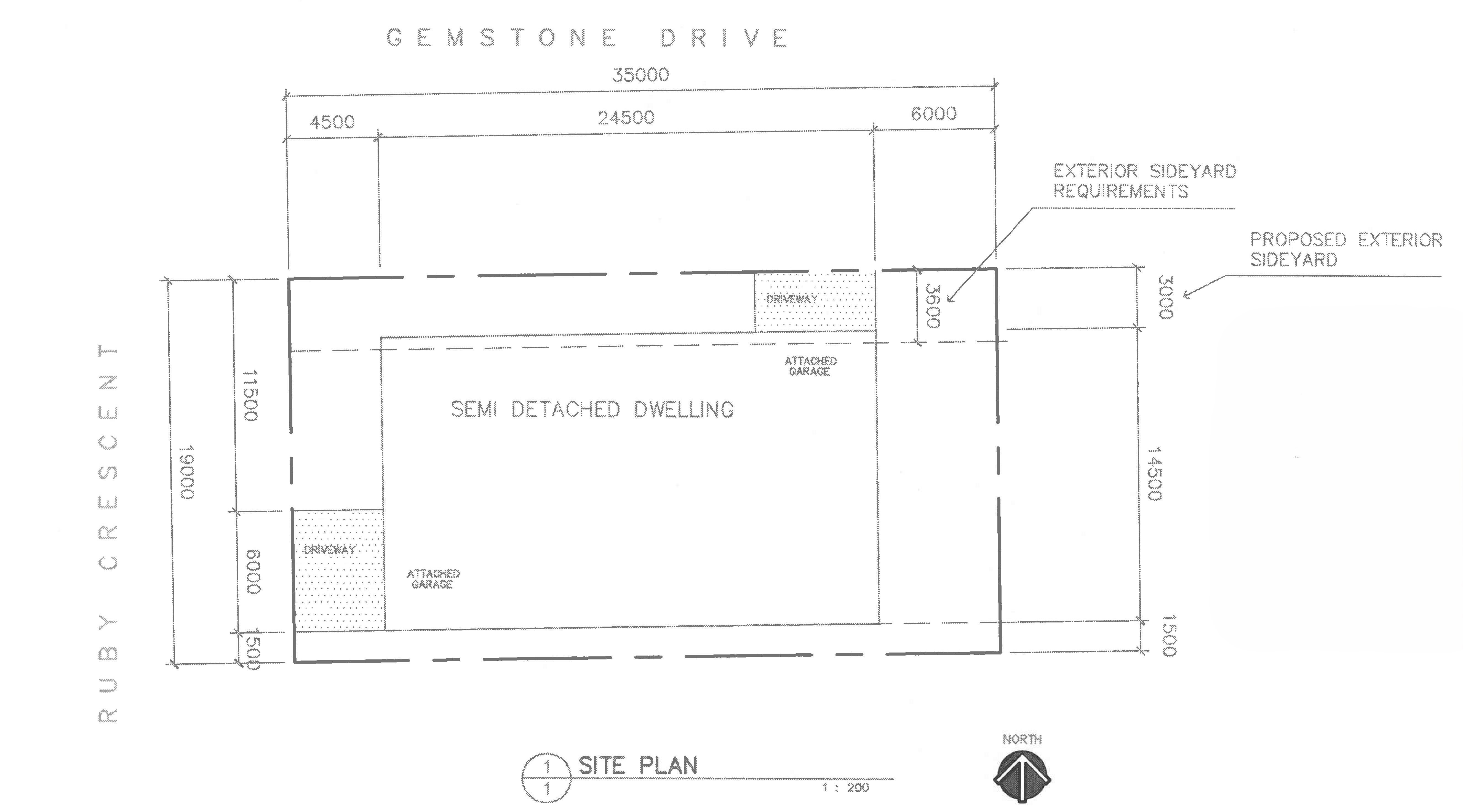 Applicant's Site Sketch