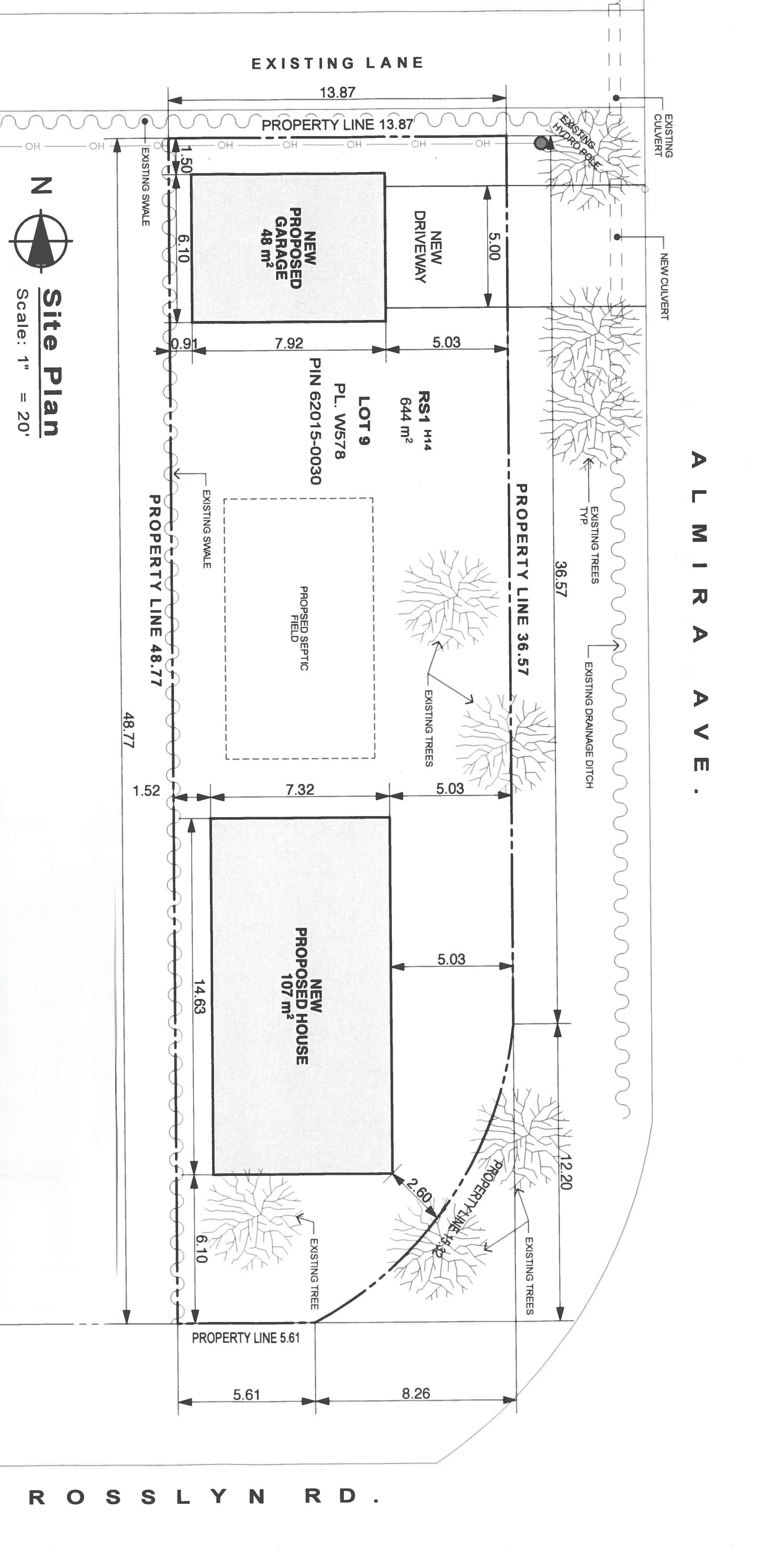 Applicant's Site Sketch