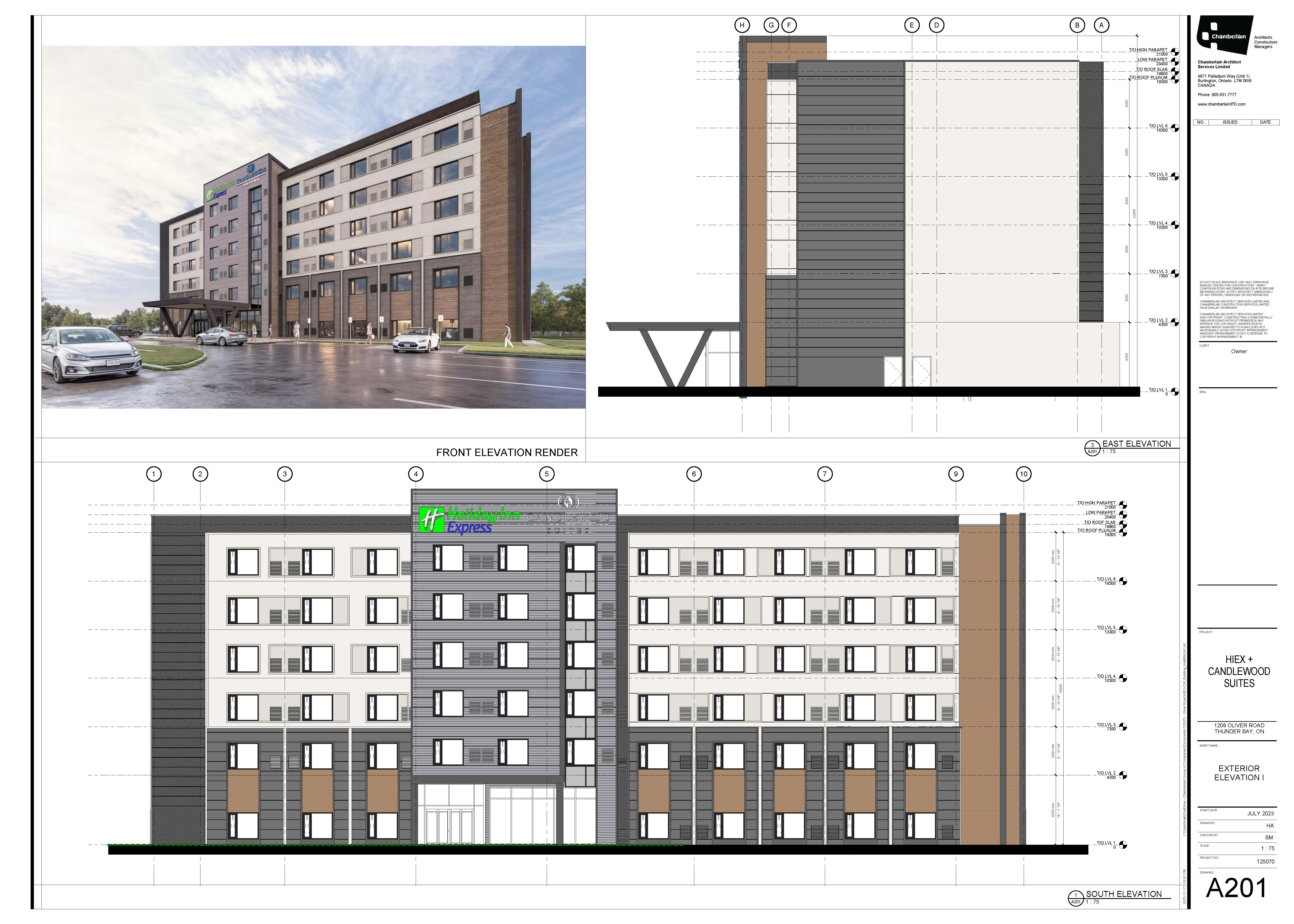 Applicant's Elevations 1