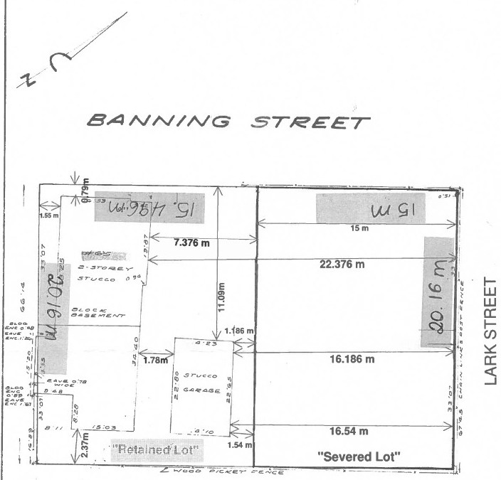 Applicant's Site Sketch