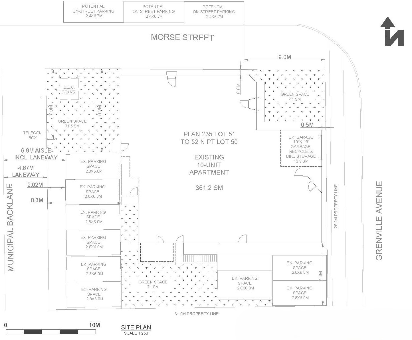 Applicant's Site Sketch
