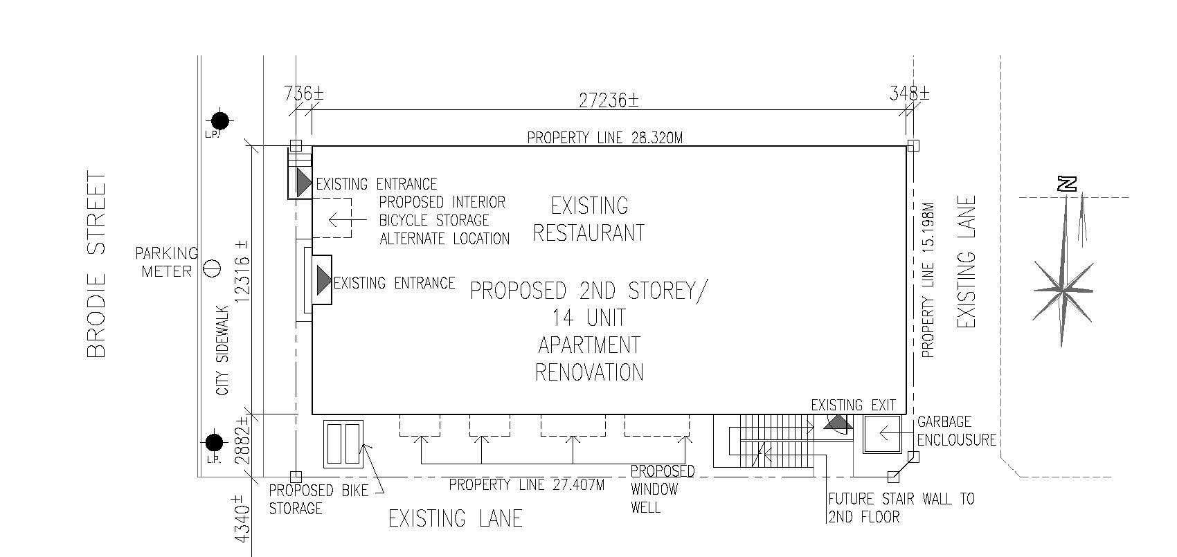 Applicant's Site Sketch