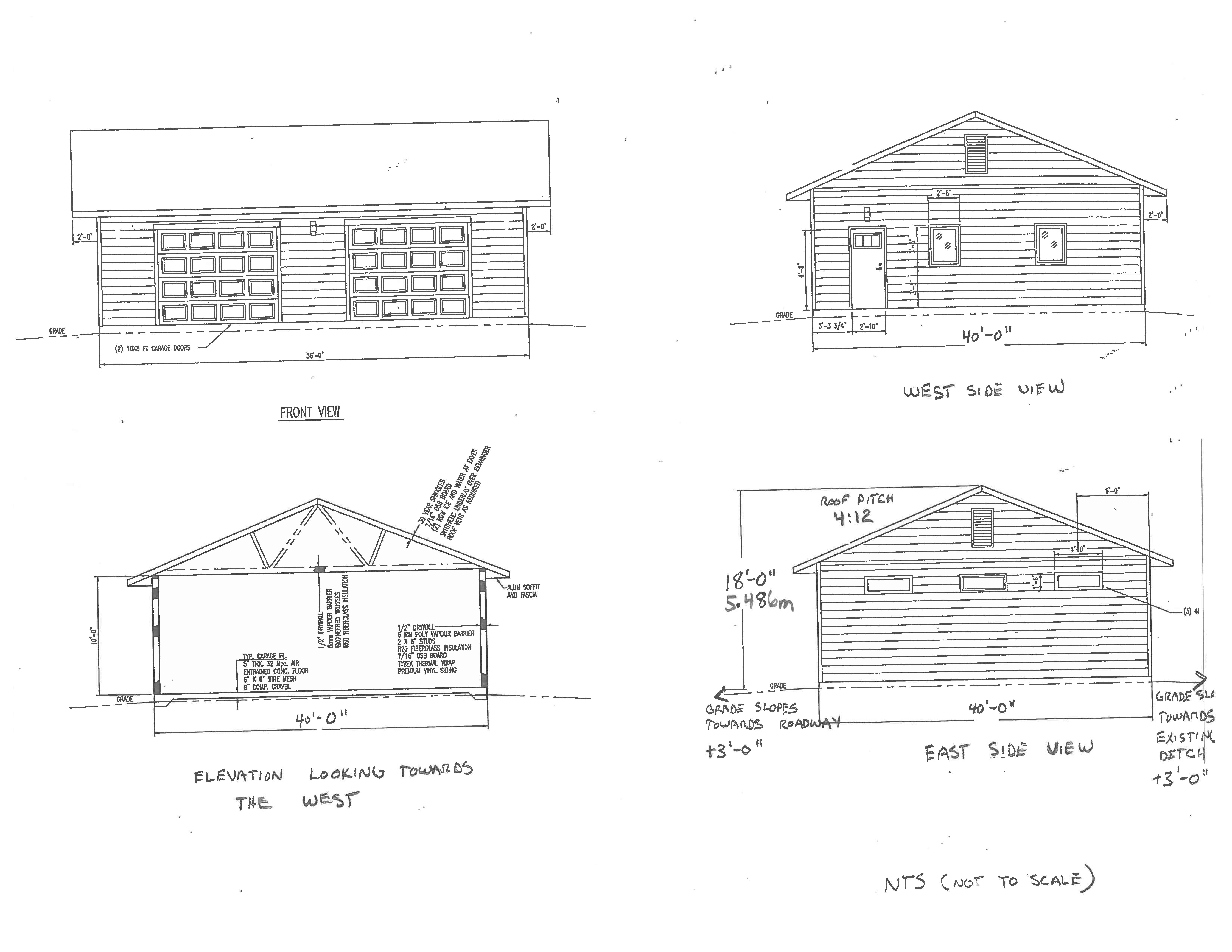 Applicant's Elevations