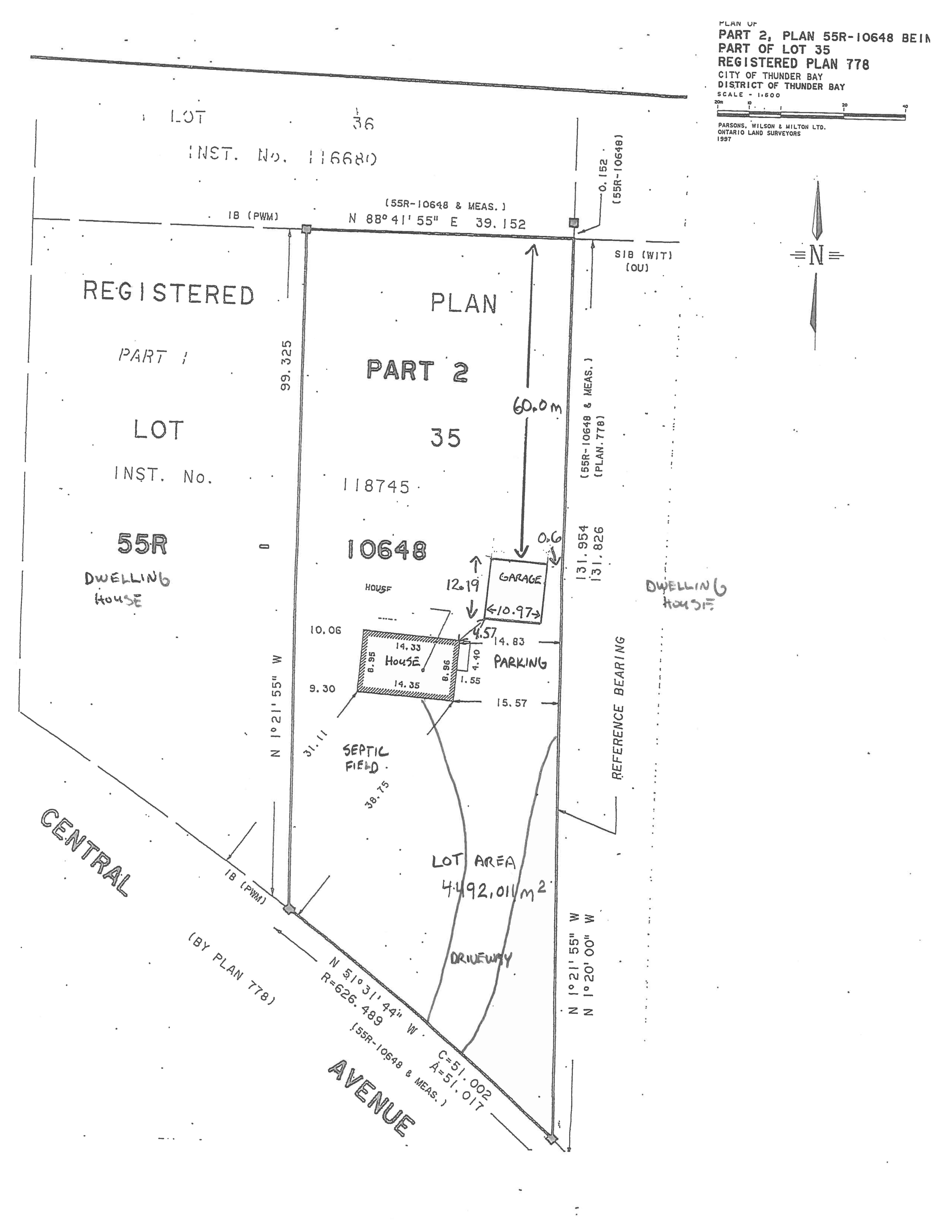 Applicant's Site Sketch
