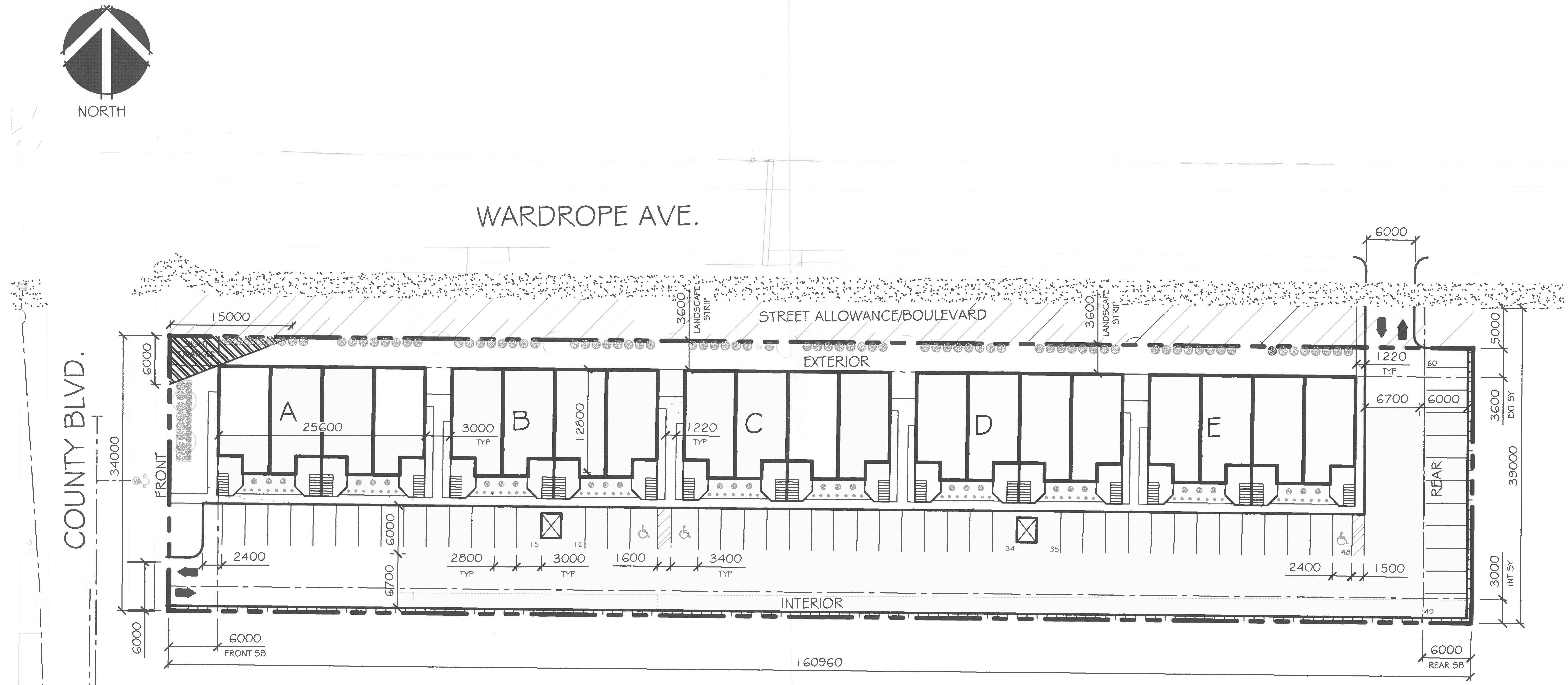 Applicant's Site Sketch