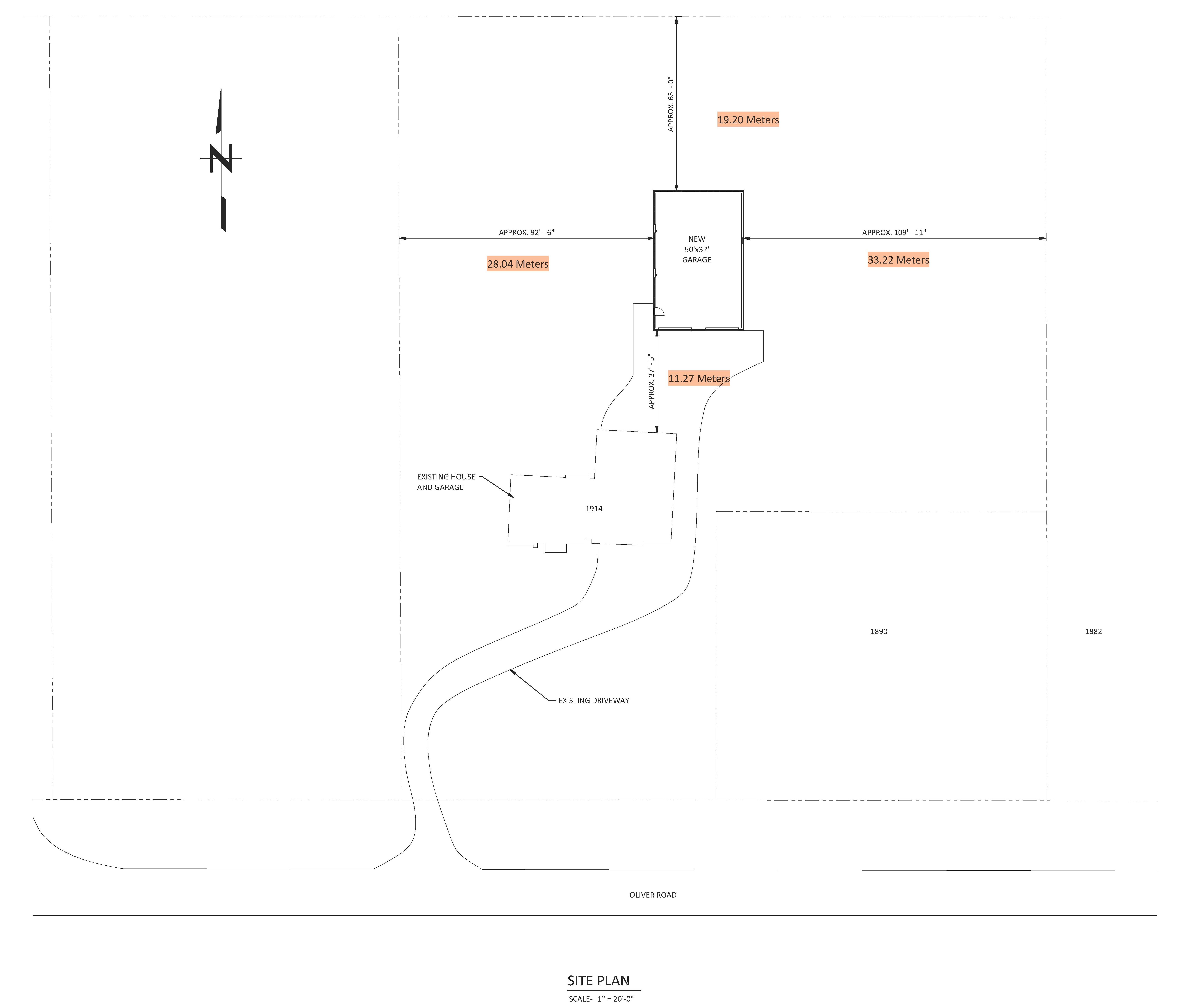 Applicant's Site Sketch Applicant's Site Sketch