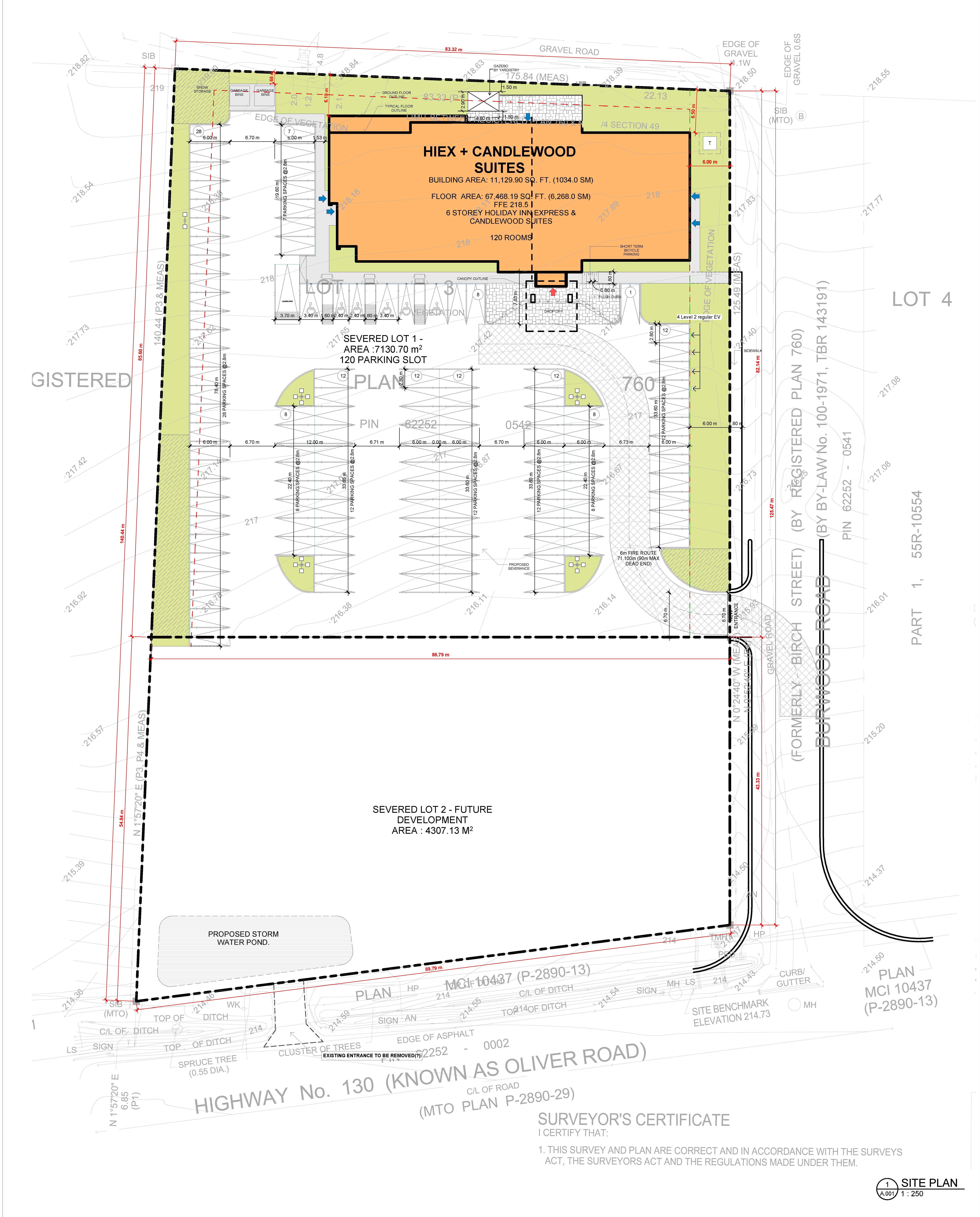 Applicant's Site Sketch