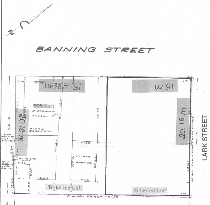 Applicant's Site Sketch