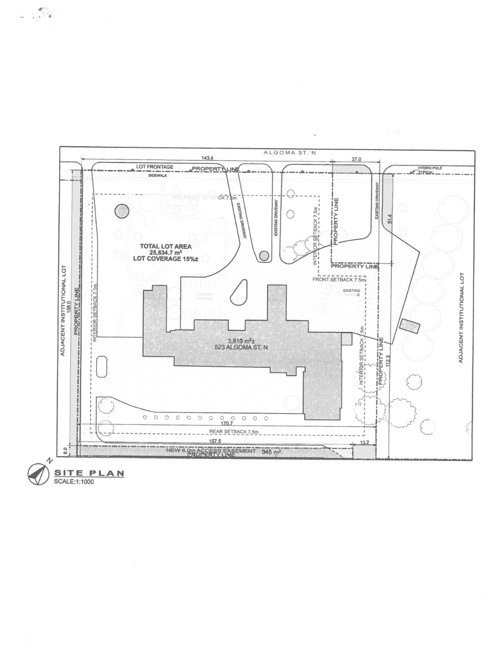 Applicant's Site Sketch Applicant's Site Sketch