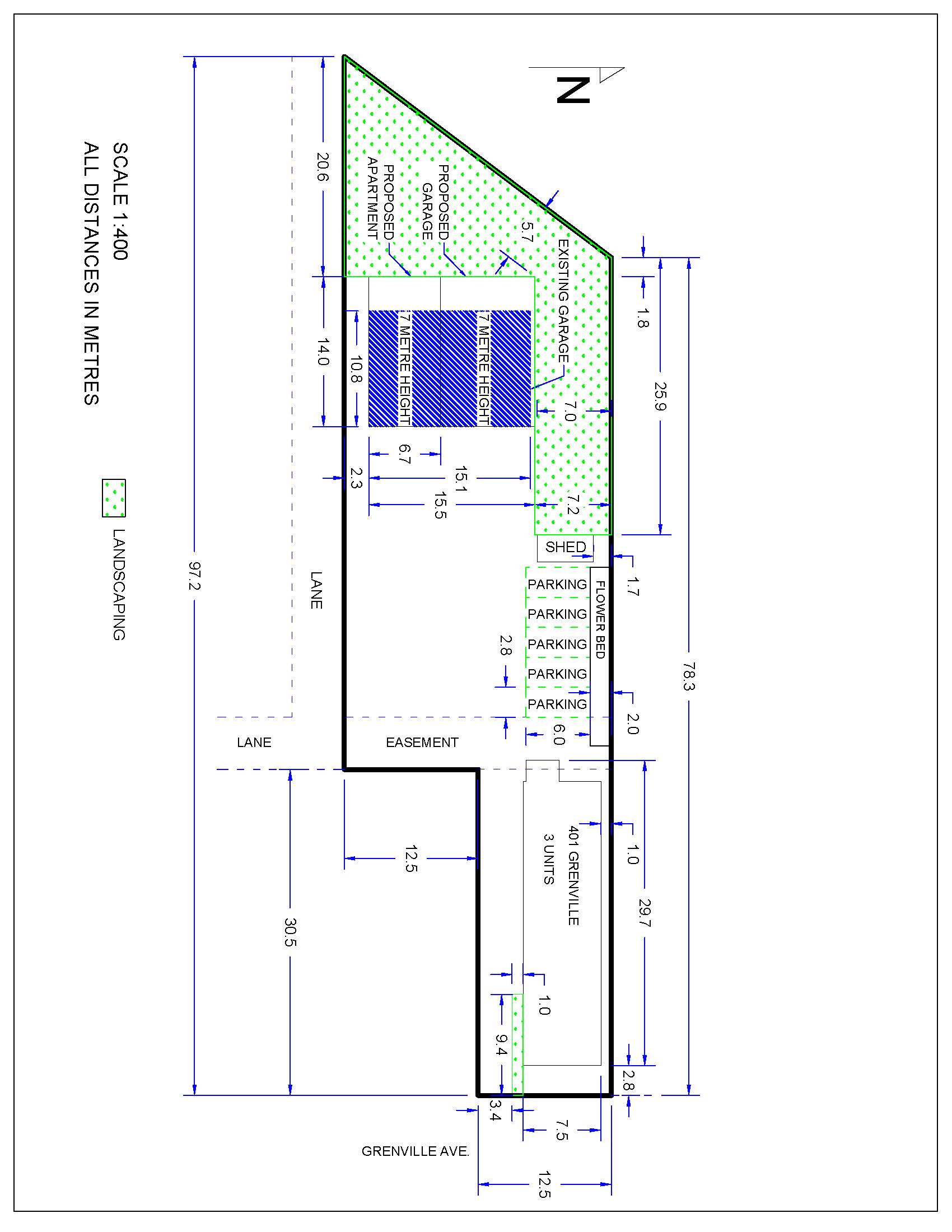 Applicant's Site Sketch