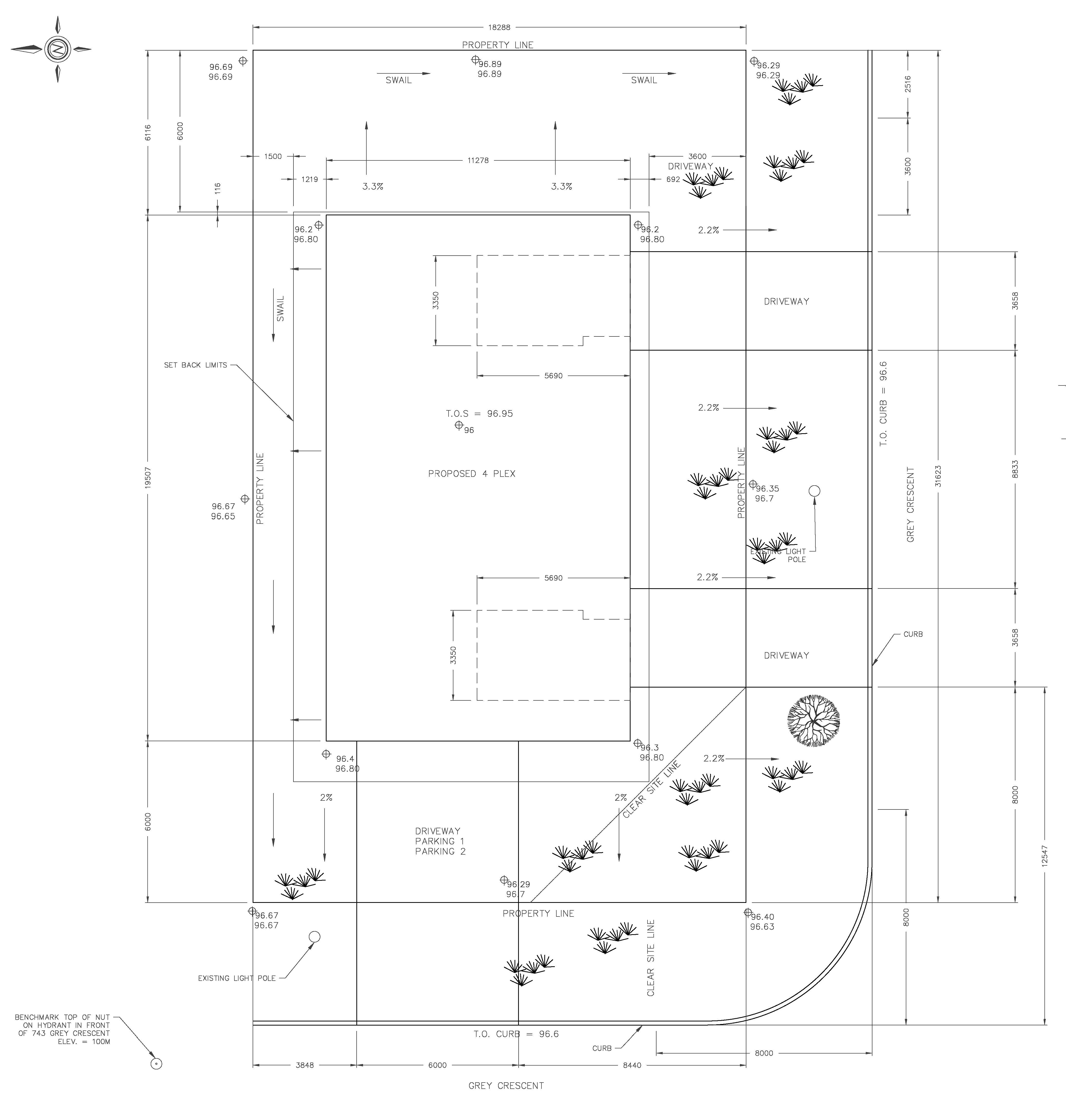 Applicant's Site Sketch