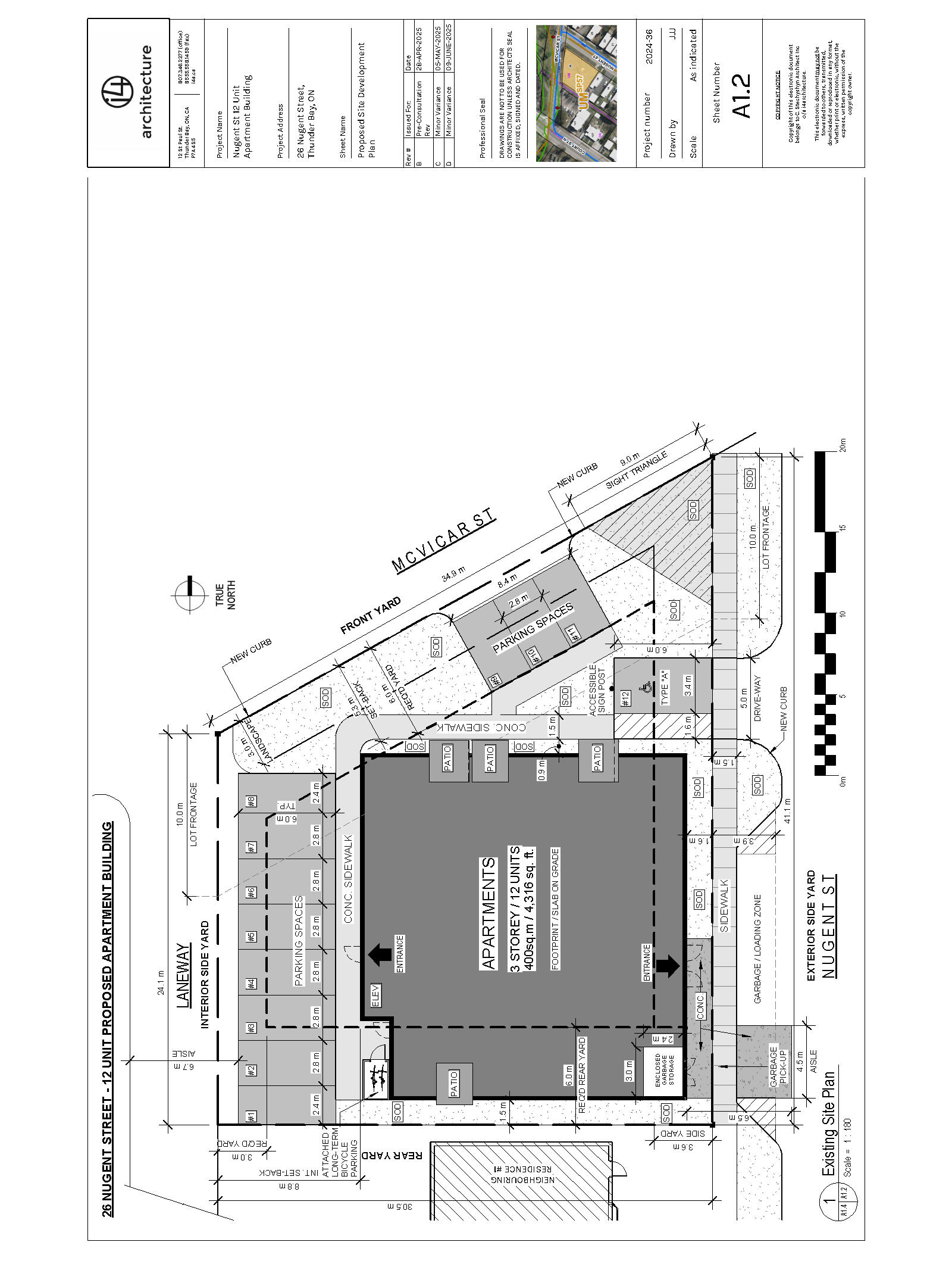 Applicant's Site Sketch