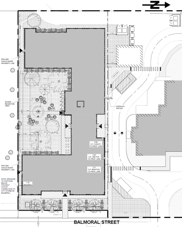 Applicant's Site Sketch
