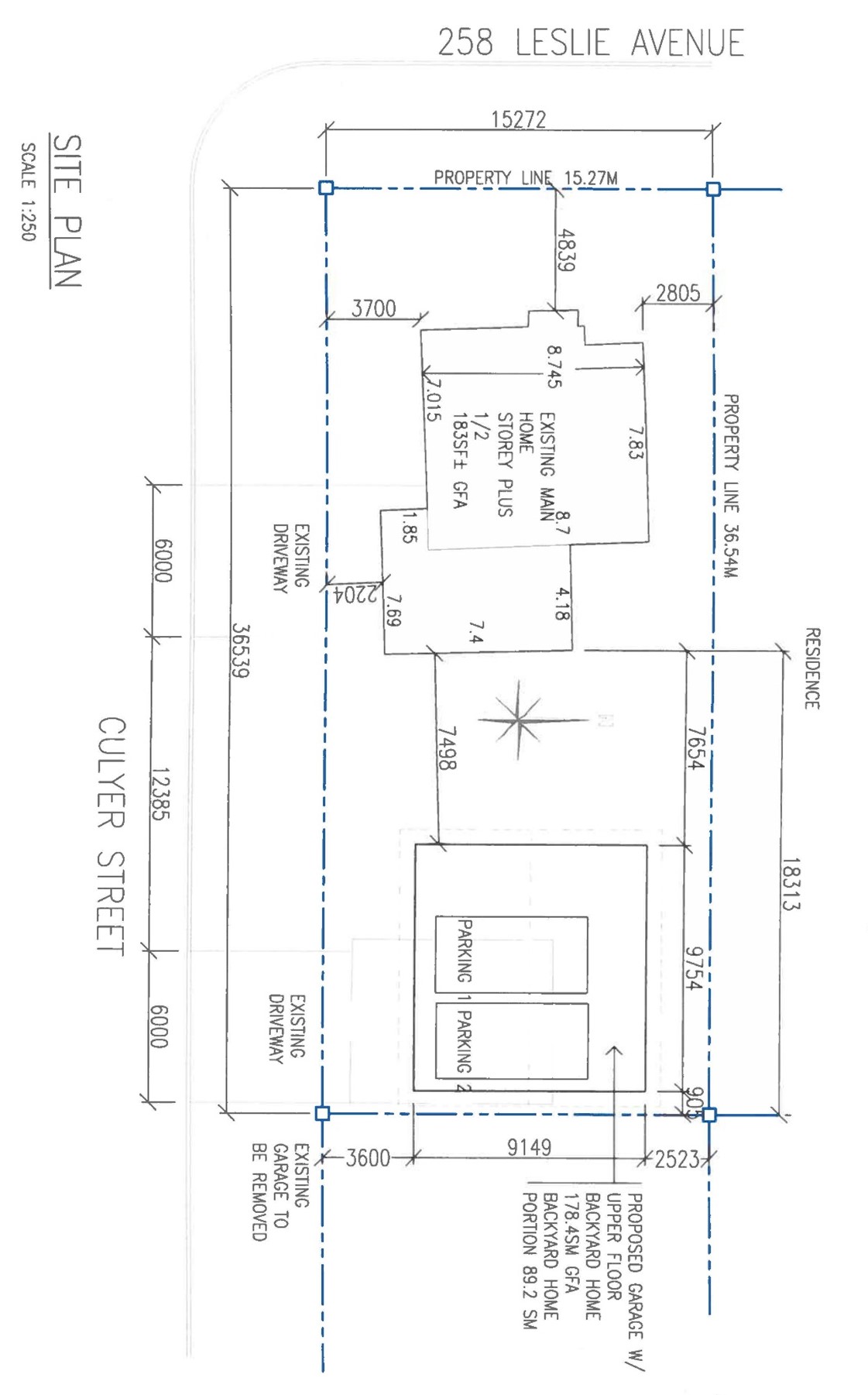 Applicant's Site Sketch