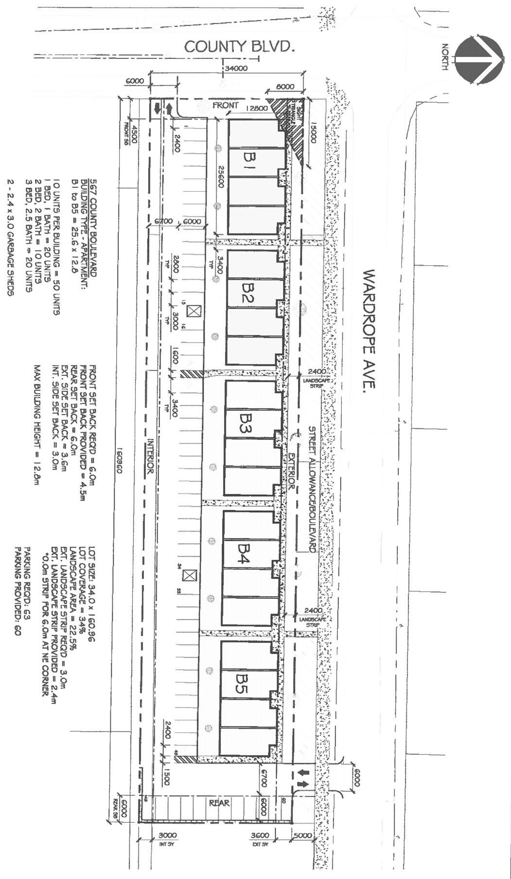 Applicant's Site Sketch