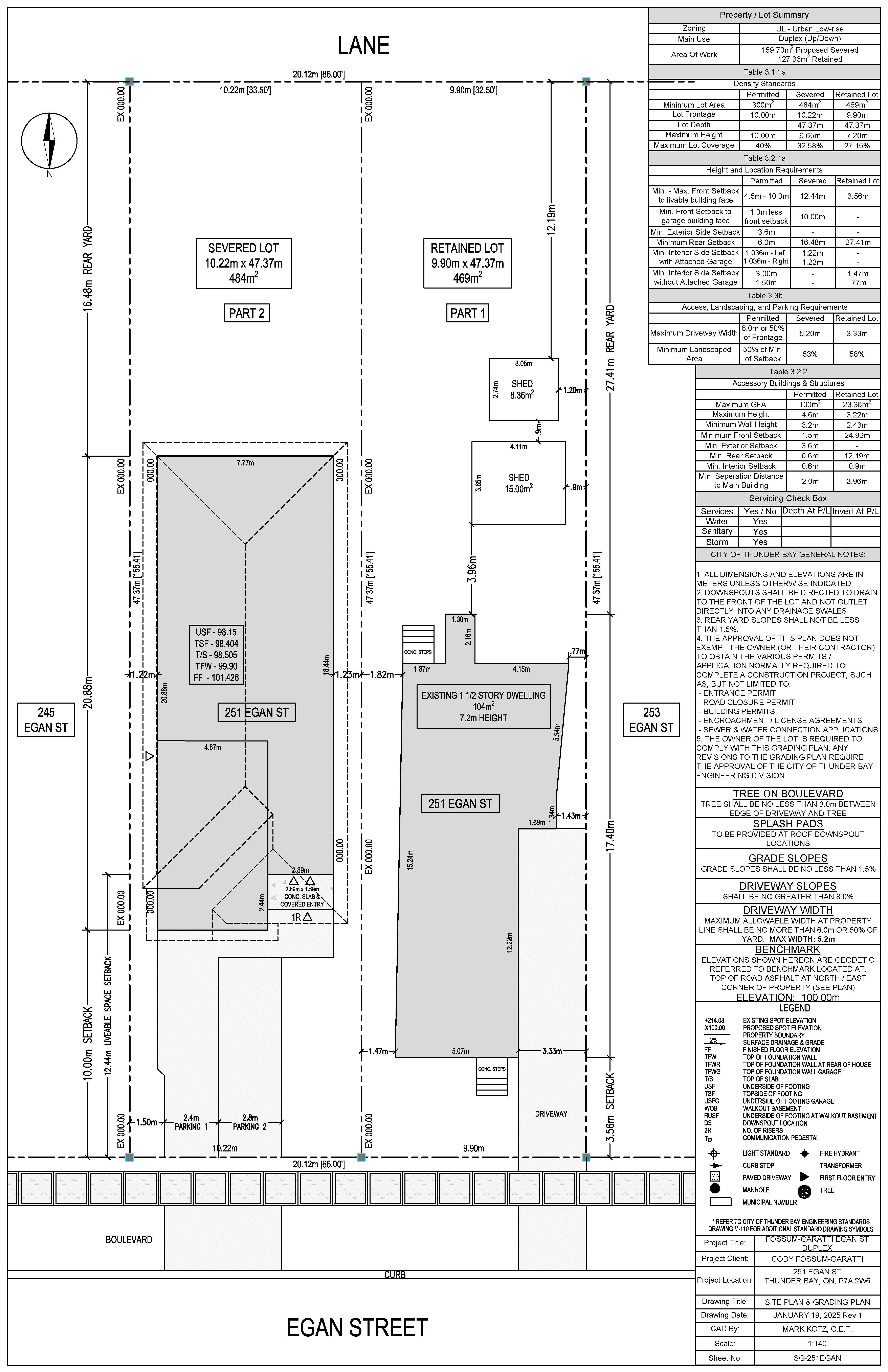 Applicant's Site Sketch