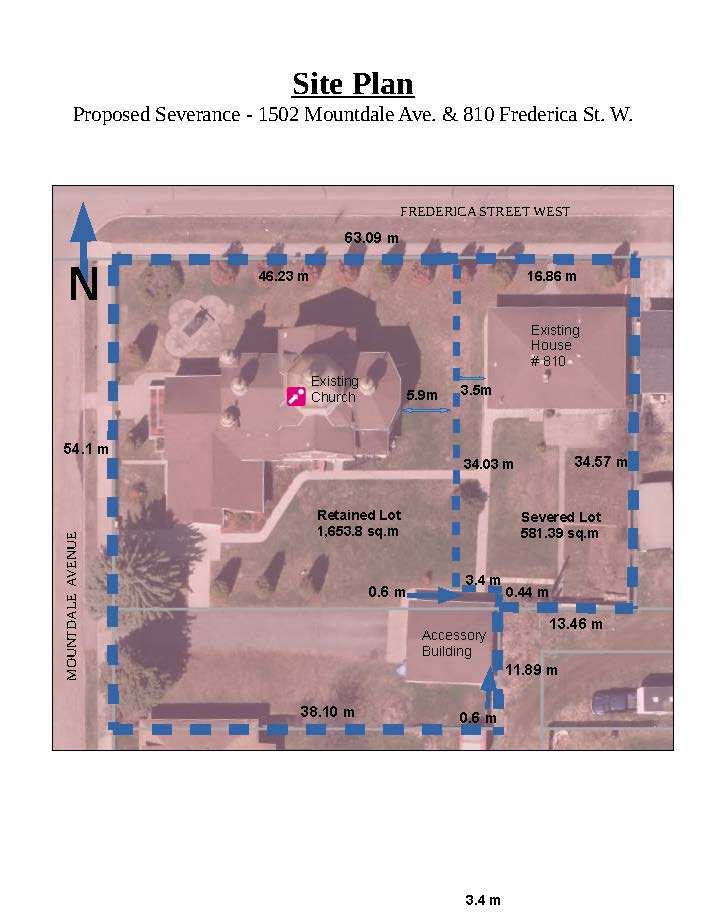 Key map of subject lands