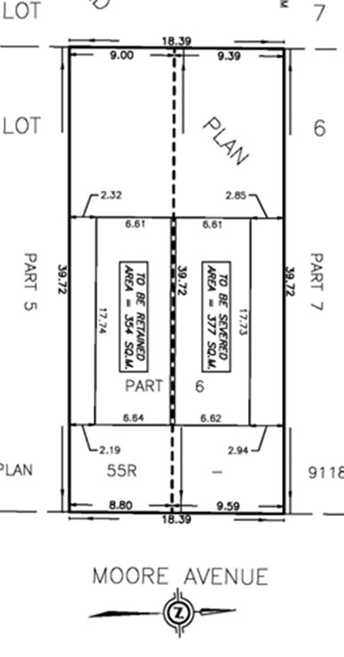 Applicant's Site Sketch