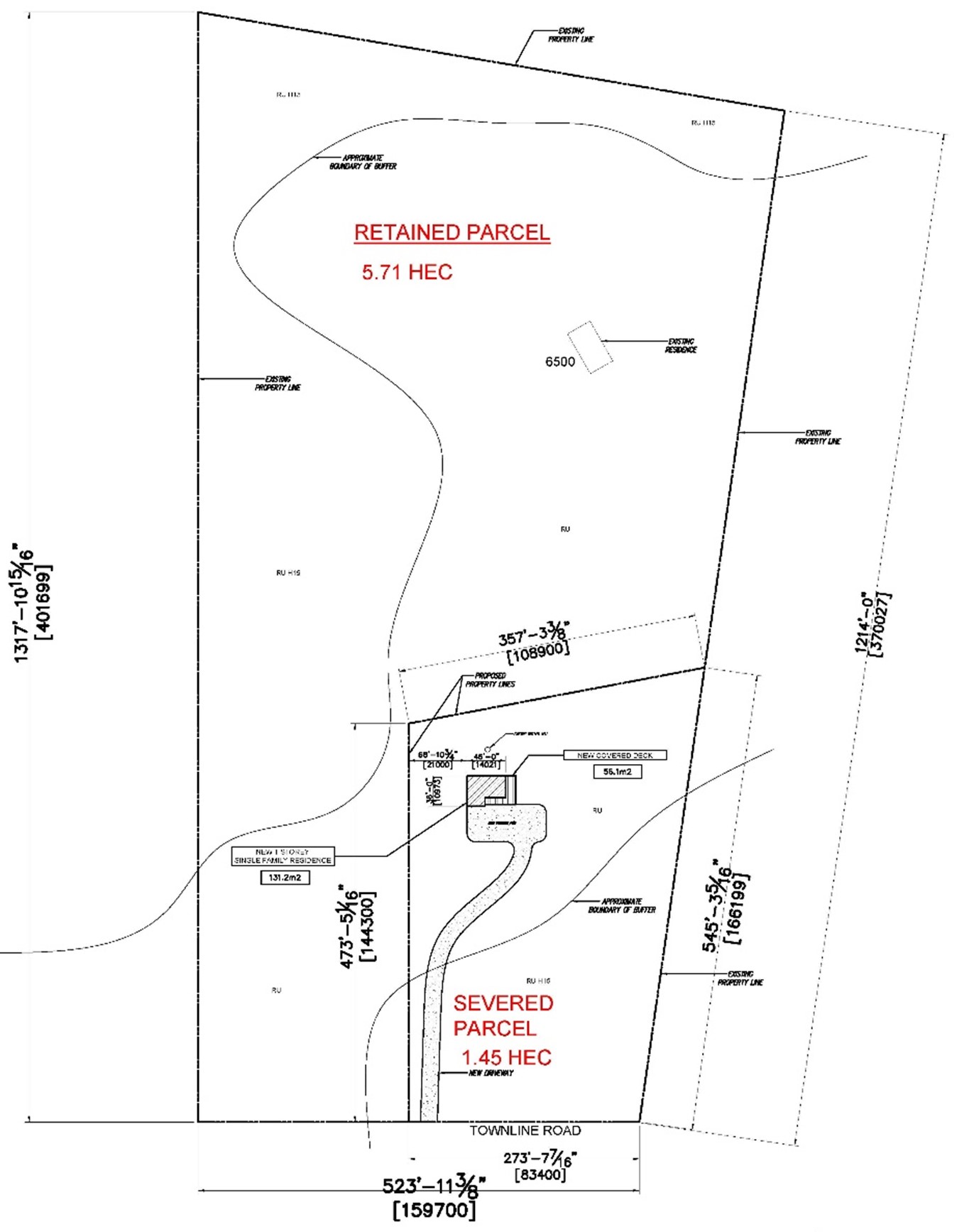 Applicant's Site Sketch