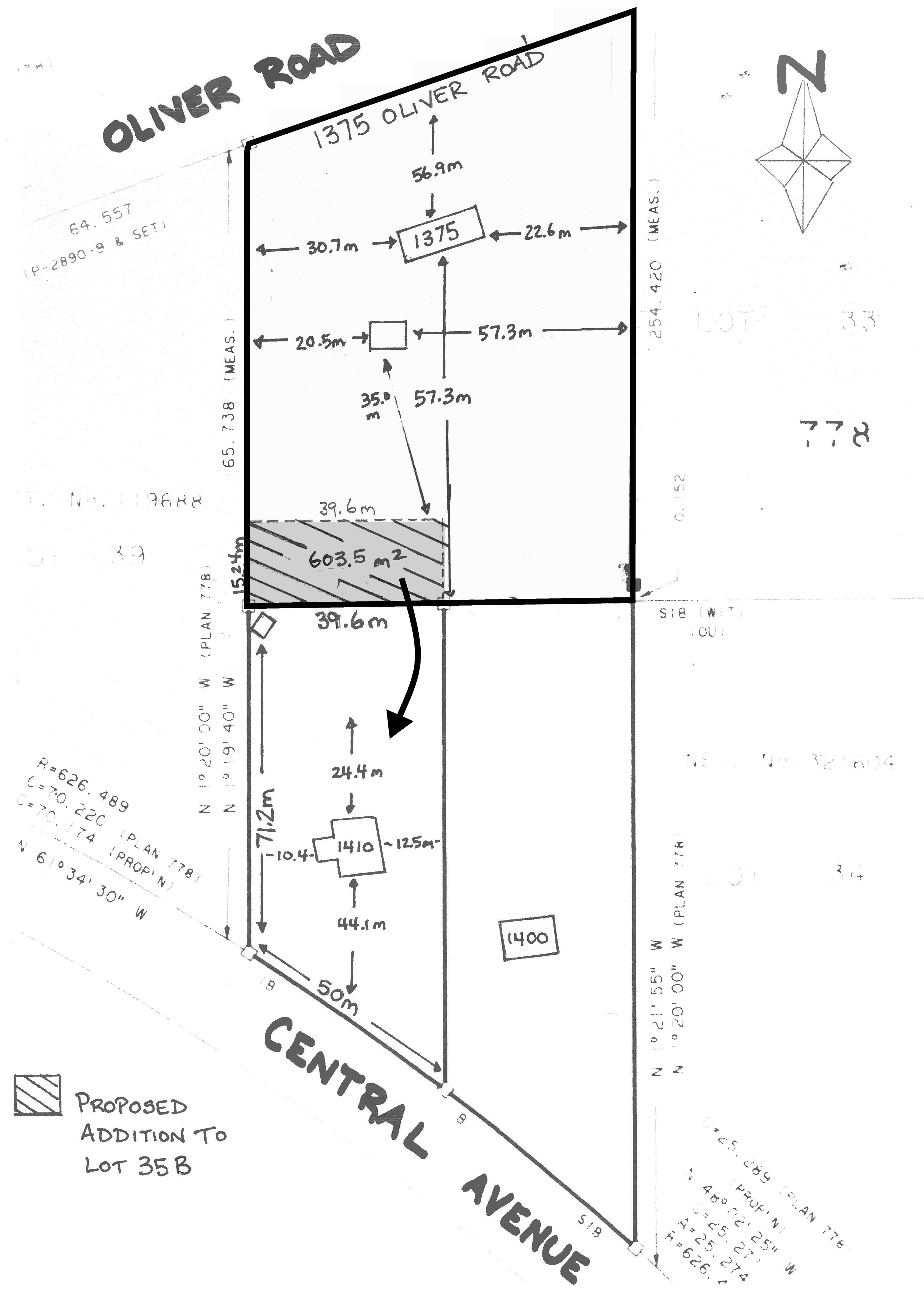 Applicant's Site Sketch