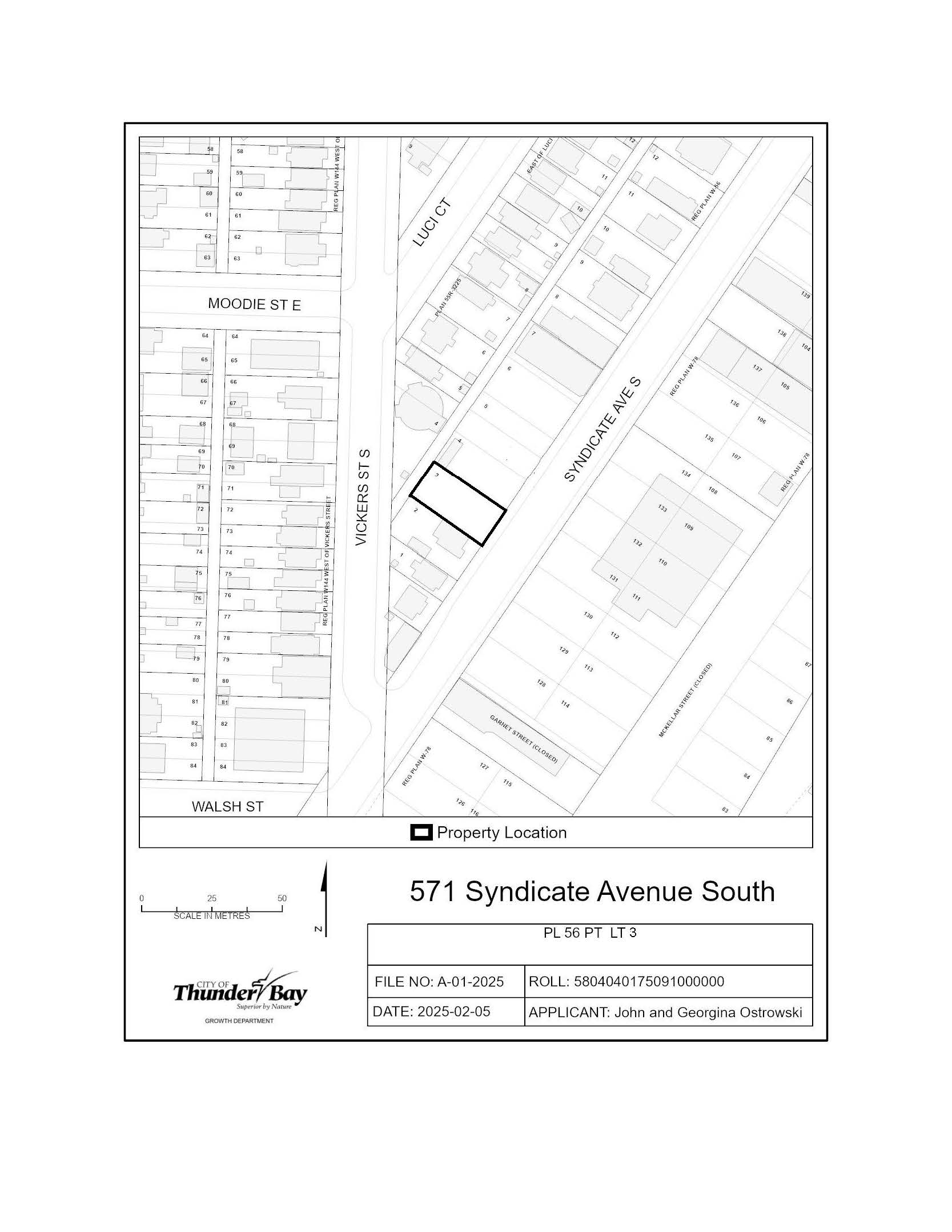 Key Map of Subject Lands