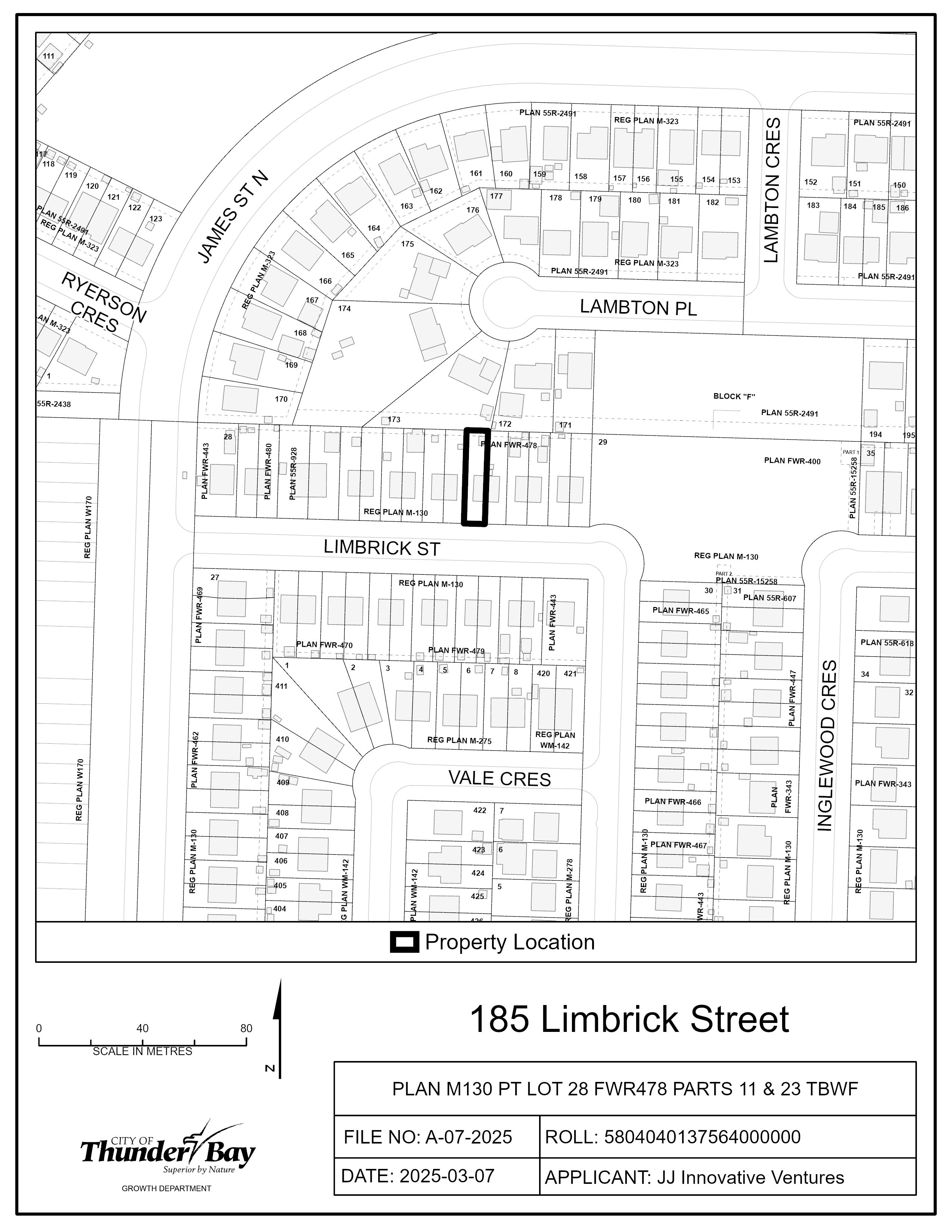 Key Map of Subject Lands