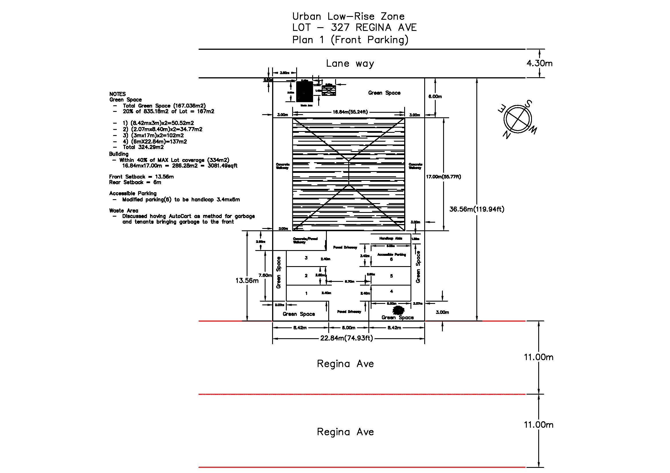 Applicant's Site Sketch
