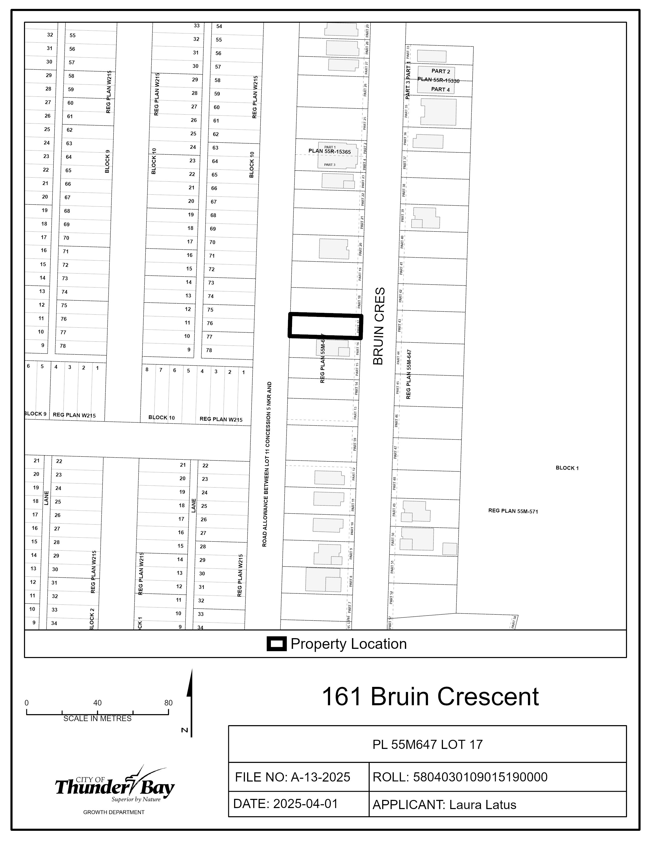 Key Map of Subject Lands