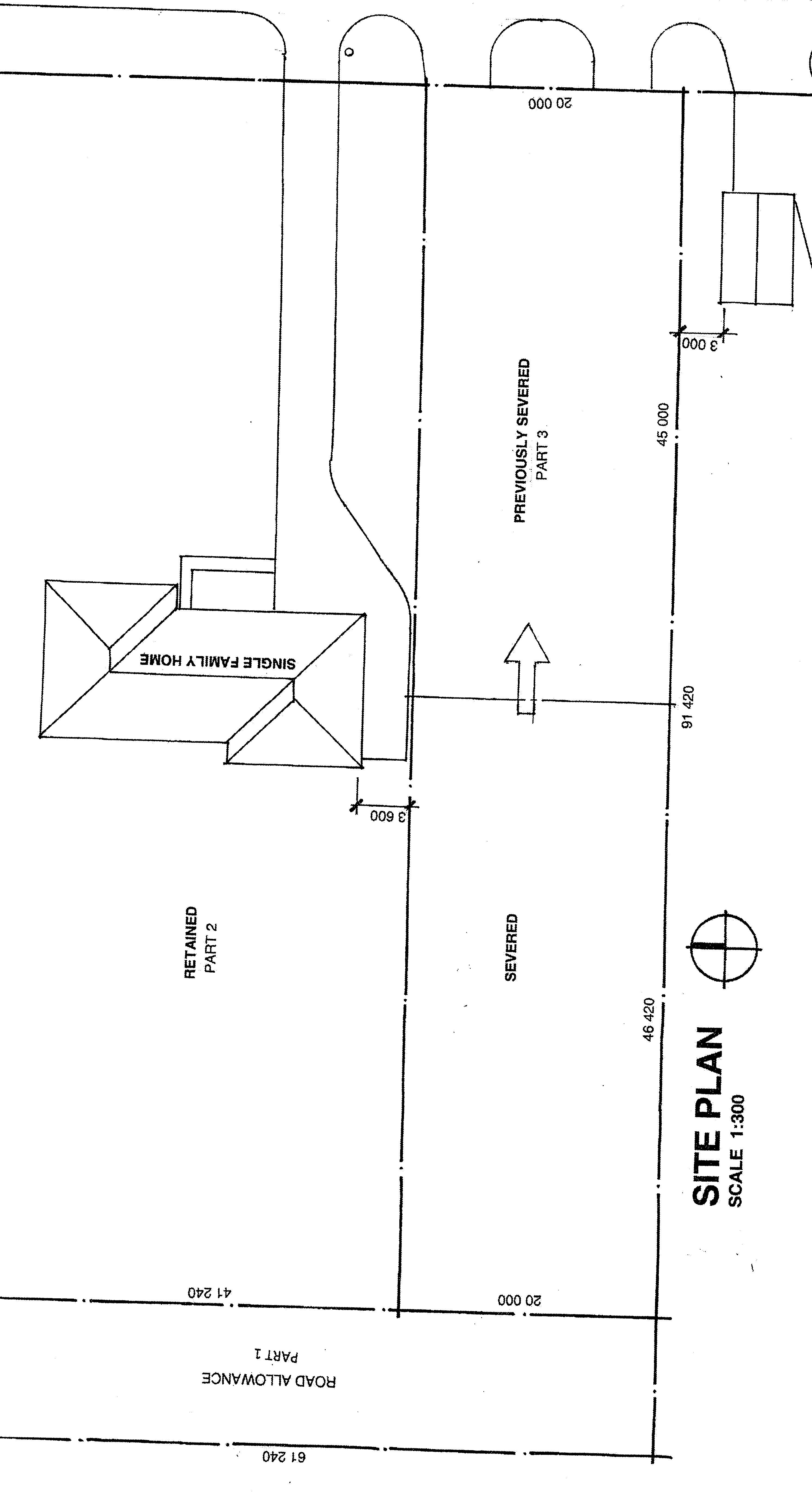 Applicant's Site Sketch