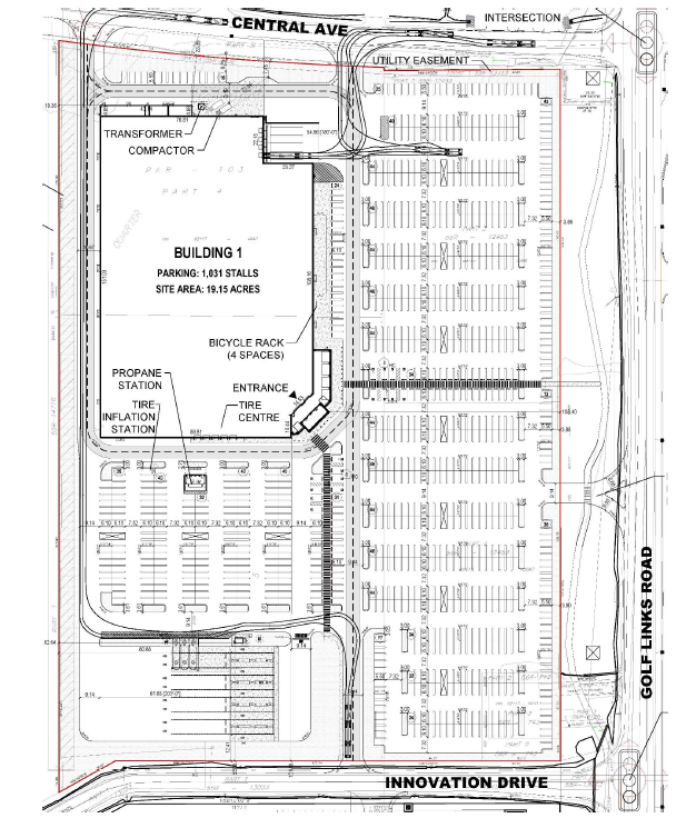 Applicant's Site Sketch