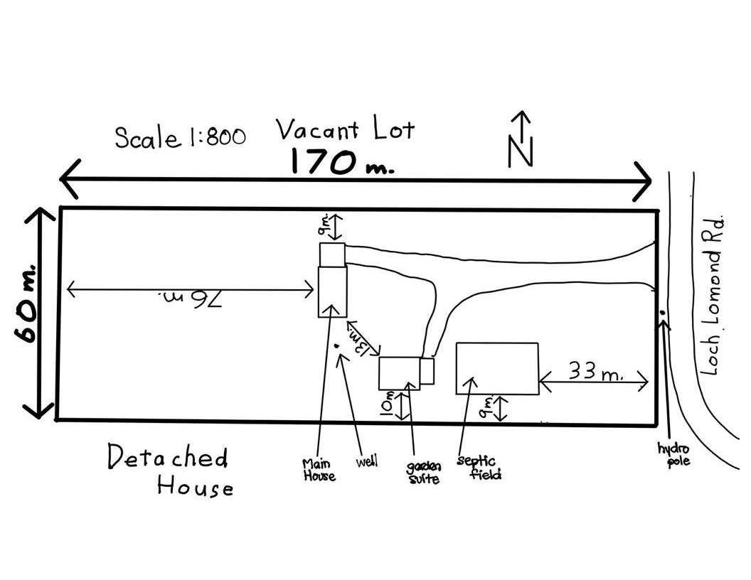 Applicant's Site Sketch