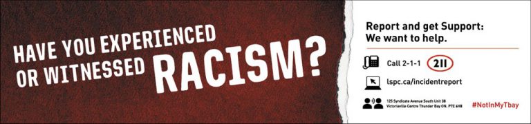 Have you experienced or witnessed racism? Call 211