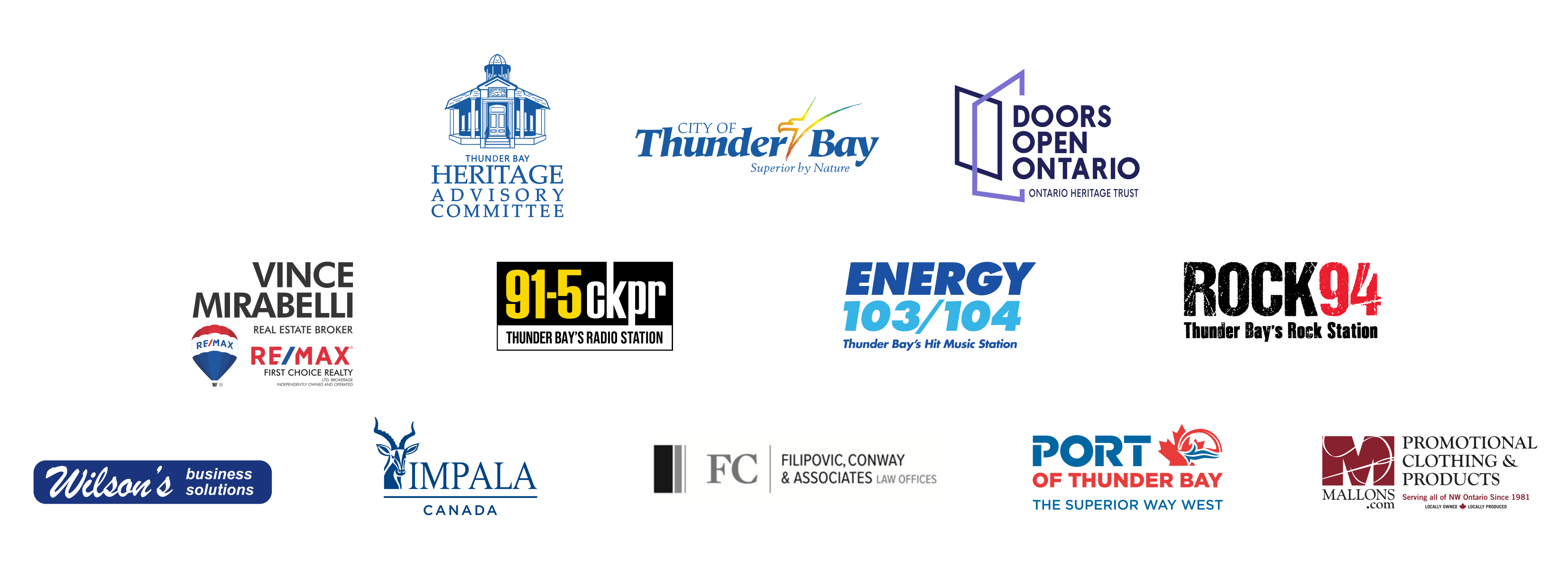 2022 Sponsor Logos