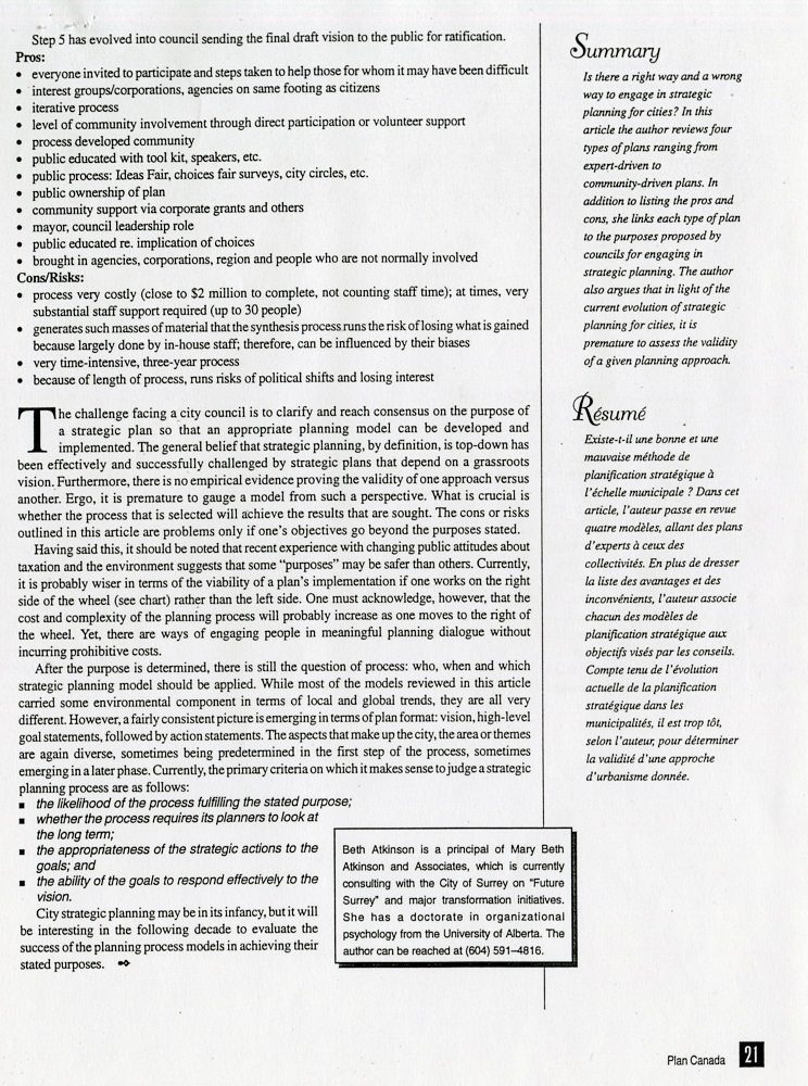 Bruce Thom Corporate Report page 9