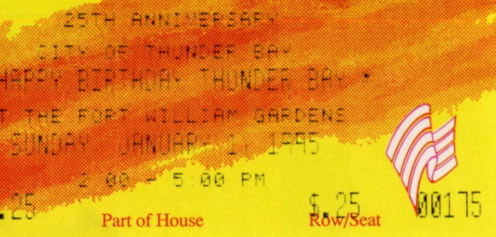 ticket stub