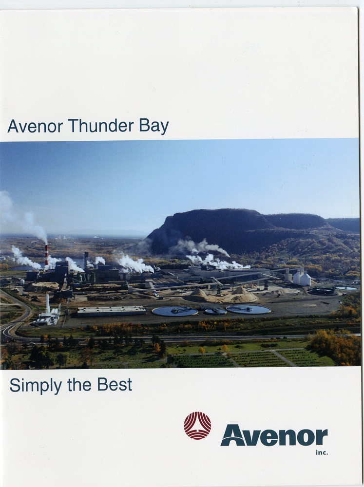 Avenor Booklet showing avenor factory