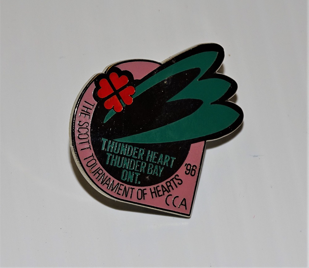 The Scott Tournament of Hearts 1996 Pin