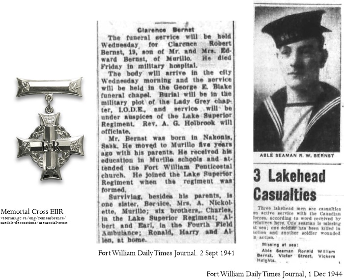 Rose Alice Louise Bernst notice in the newspaper