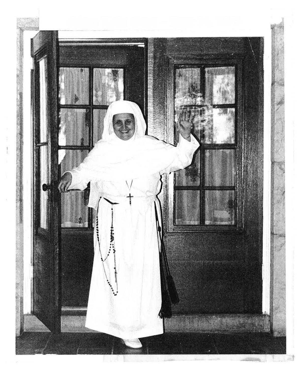 Sister Leila Greco in 1976