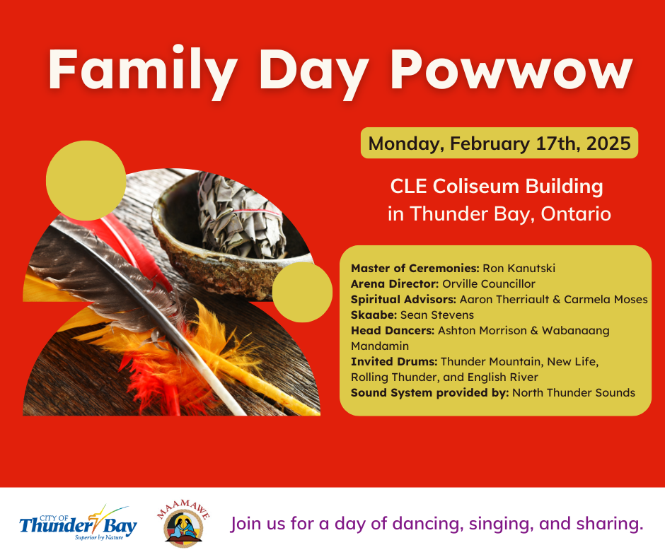 Family Day Powwow 2025 Event Poster Family Day Powwow 2025 Event Poster
