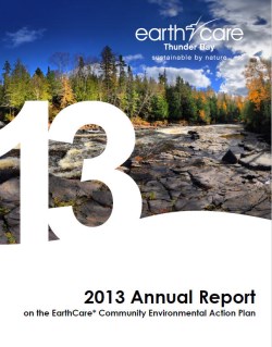 front cover picture of earthcare 2013 annual report