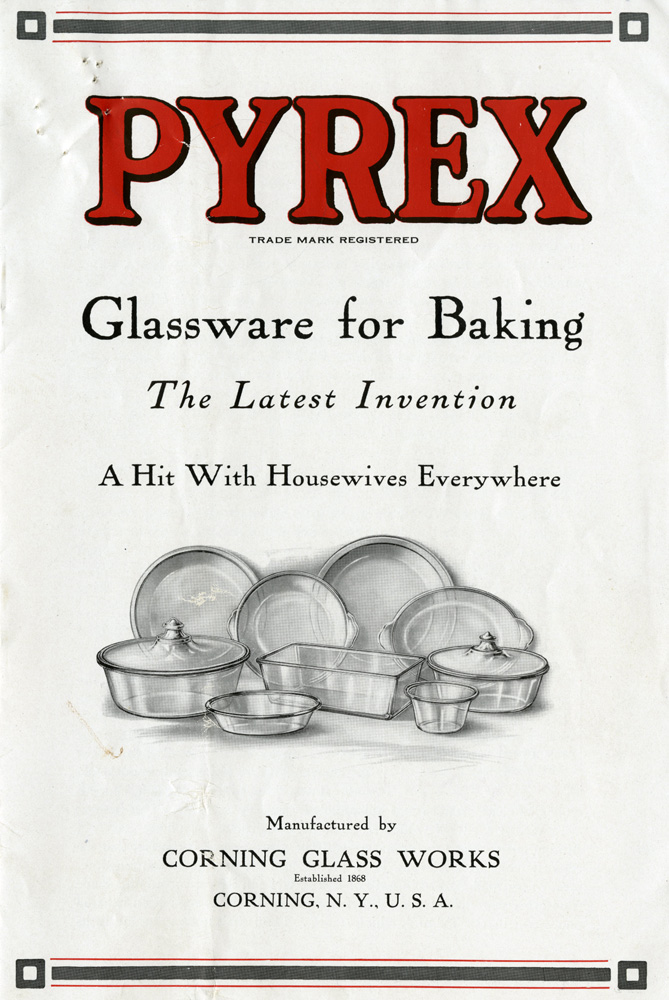 Poster advertising Pyrex