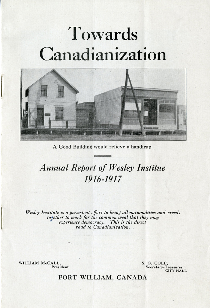 Wesley Institute report