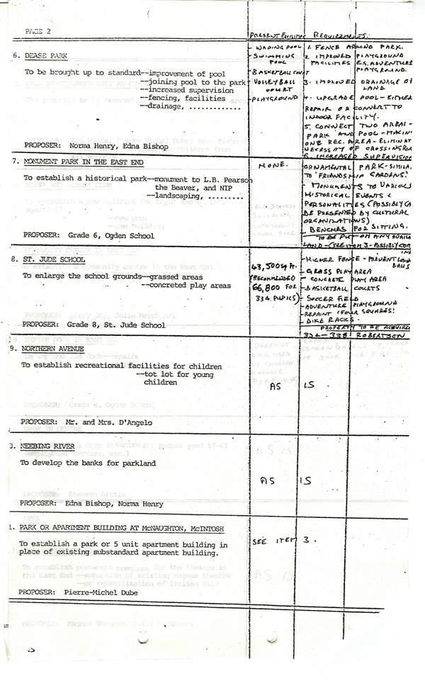 A graph showing both typed and handwritten words on white paper 