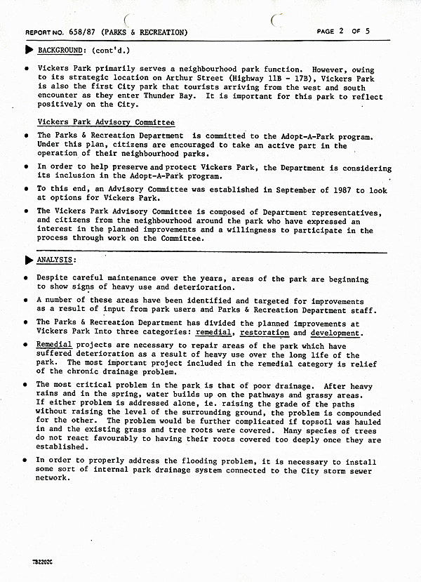 A typed document in black ink on white paper 