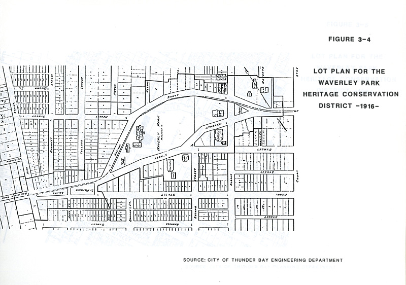 A hand drawn map of the park, water and surrounding area