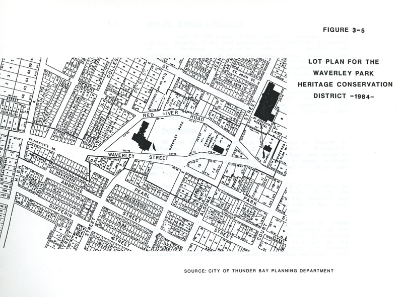 A hand drawn map of the park, water and surrounding area